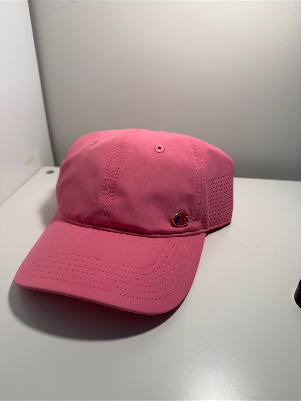 Champion Kids Bright Pink Ventilated Baseball Cap